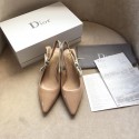 High Imitation Dior Leather Slingback DR0485