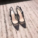 Knockoff Dior Tulle Slingback With 10cm DR0525