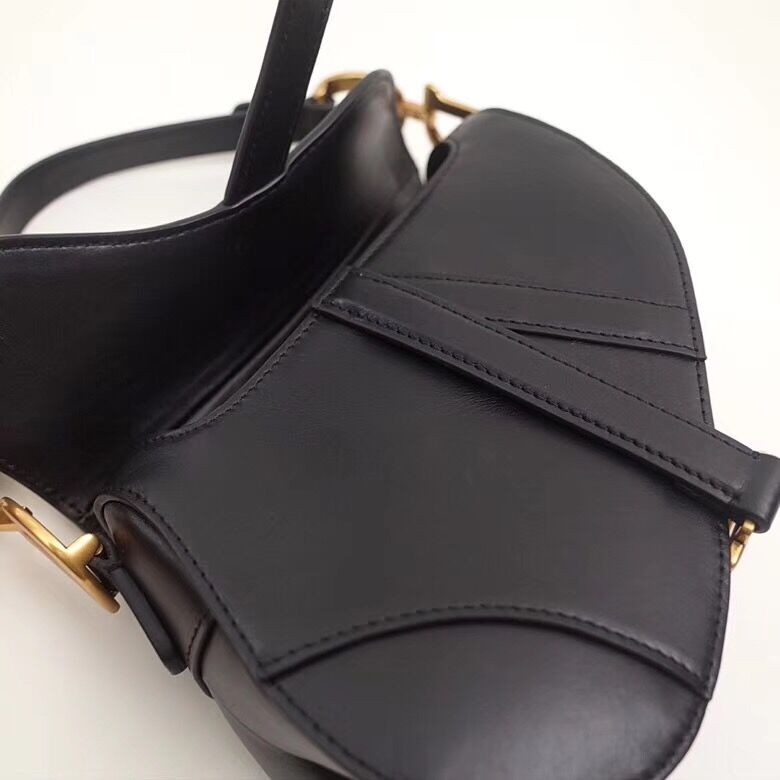 Fake Dior Saddle Bag Black DR0164 | Replica Dior